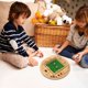 thumbnail image 1 of Juego de mesa de volteo de cartas de cuatro caras de madera maciza | Juego de beber portátil para fiestas y viajes | Entretenimiento duradero para familias y bares, 1 of 5