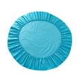thumbnail image 6 of Round Bed Sheet Cover 25cm Depth 200*200cm Fitted Sheets 16 Colors Available - Blue, 6 of 7