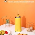 thumbnail image 2 of Egg Tube Cooker, Electric Vertical Egg Roll Maker Machine with Bamboo Sticks, Automatic Eggs Roll Maker, Mini Multi Purpose Eggs Sausage Making Breakfast Machine, Non Stick (Yellow), 2 of 8
