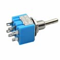 thumbnail image 2 of 10pcs Mts-202 Toggle Switch 6a 125vac 6mm Mini Switch Waterproof Cap, 2 of 3