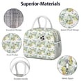 thumbnail image 4 of Lunch Bag Lunch Box for Women Reusable Insulated Lunch Bags,Water-Resistant Lemon Print Cooler Lunch Tote Bag, Large Capacity for Work Travel Picnic, 4 of 6