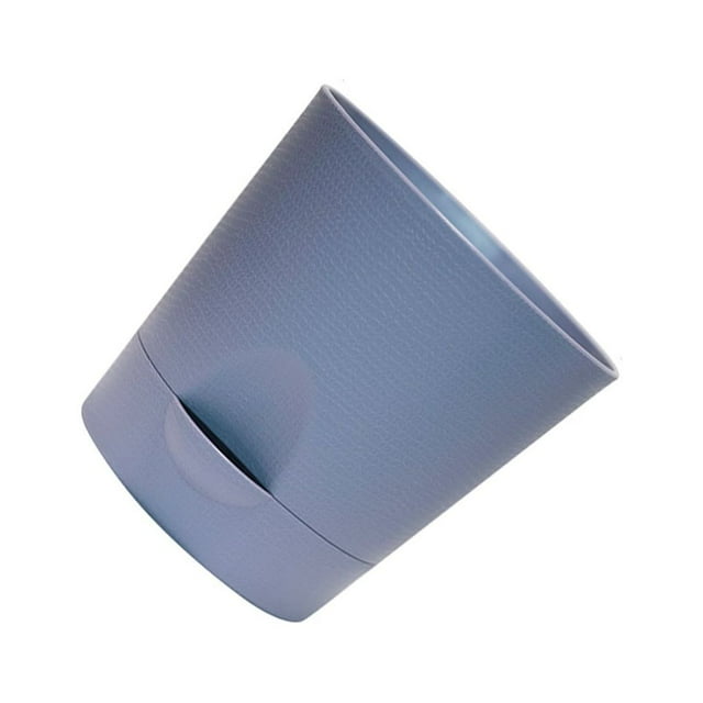 Maceta para plantas de control de raíces Cateissary Jardín de plástico Transpirable grande gris violeta