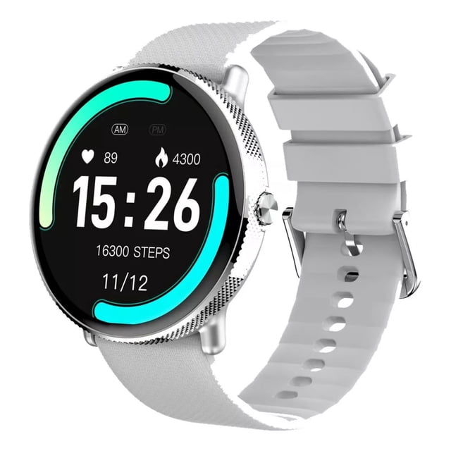 Reloj Inteligente Smart Watch Fralugio S61 Amoled Llamadas Gris