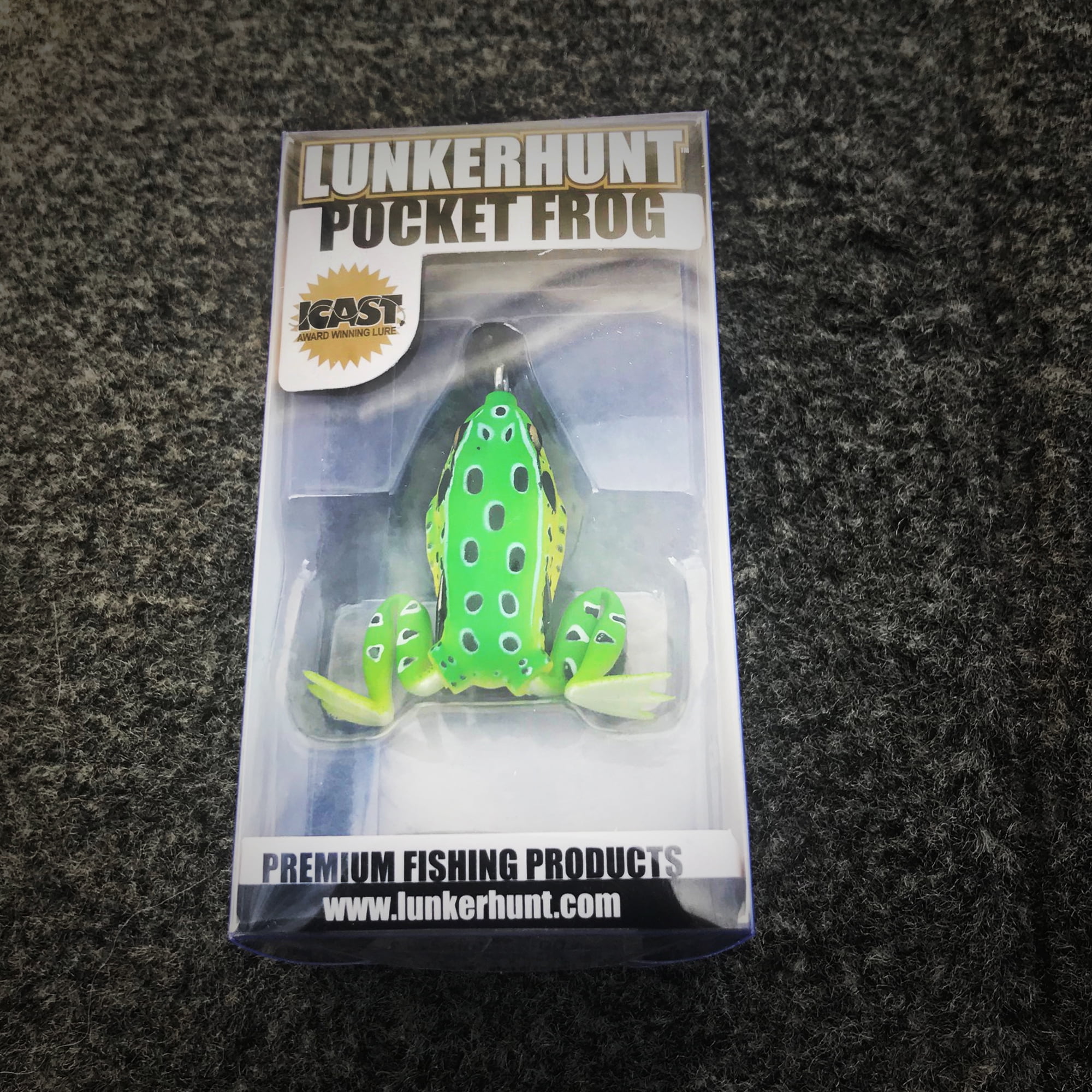 Lunkerhunt - Pocket Frog - Leopard - 1.75" & 1/4 oz - Fishing Lure
