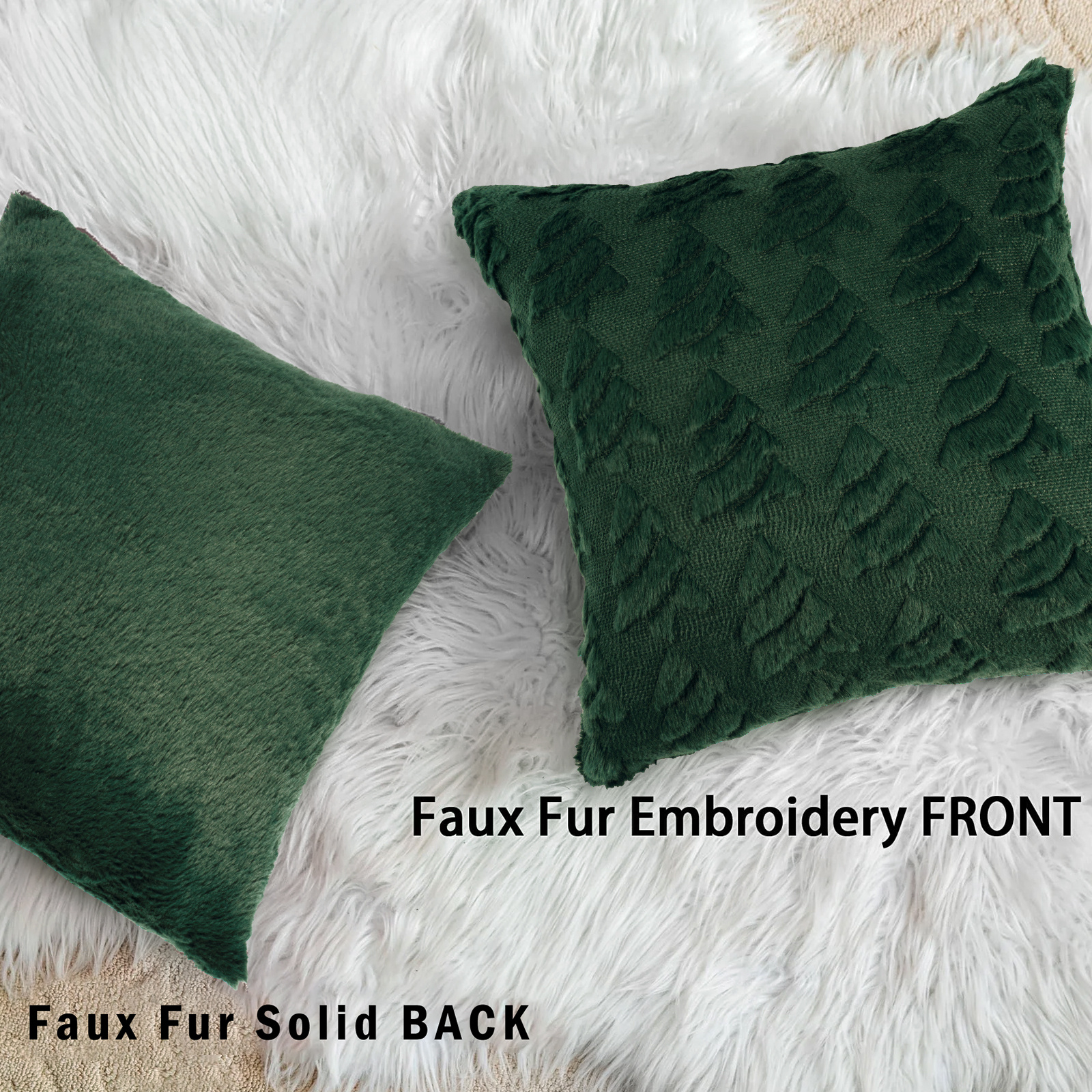 Sanmadrola Christmas Tree Throw Pillow Covers Set of 2 photo 3