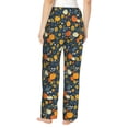 thumbnail image 2 of Bixox Women's Pumpkins And Sunflowers2 Patterned Pajama Pants Loungewear, 2 of 5
