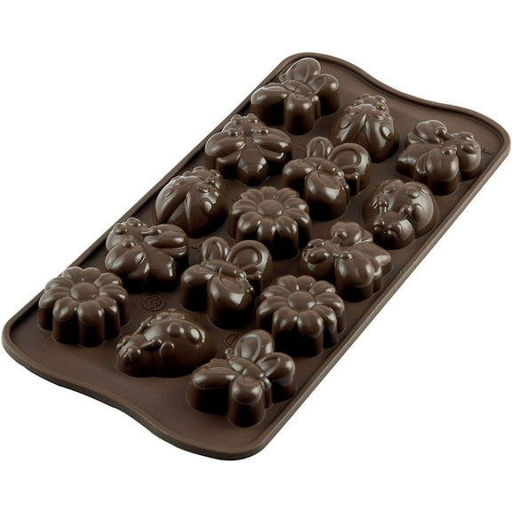 Silikomart Silicone Easy Chocolate Mold, Springlife