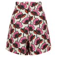 thumbnail image 2 of Regatta - Pantalones Cortos Orla Kiely Diseño Flor de la Pasión Verano para Mujer (Fucsia), 2 of 4