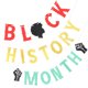 thumbnail image 4 of 1 set de la historia negra decoraciones del mes de la historia negra del mes de brillo Flagal, 4 of 6