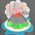 thumbnail image 3 of CafePress - I Lava You T Shirt - Mens Comfort Colors Shirt, 3 of 5