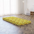 thumbnail image 5 of Vintage Foldable Mattress, Botanical Ornament, 74.8" x 35.4", Yellow and Multicolor, by Ambesonne, 5 of 6
