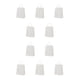thumbnail image 1 of Bewildely Bolsa de papel Kraft de 10 Uds. Con asa giratoria, herramienta de almacenamiento de ropa, bolsas para hornear de moda antideformación, Almacenamiento y organización del hogar Blanco, 1 of 6
