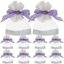 Soimiss 10Pcs Lavender Sachet Bags for Storage Gift Packaging and Fragrant Use