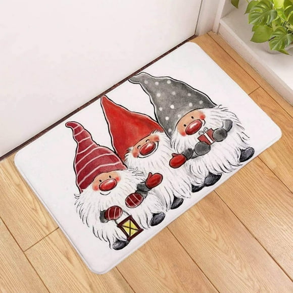 Christmas Rug Doormat Holiday Door Mat Welcome Area Rugs Indoor Outdoor Mats Floor Carpet Home Decor (Type1)