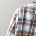 thumbnail image 2 of DxhmoneyHX Men's Flannel Shirts Button Down Regular Fit Long Sleeve Plaid Flannel Shirts Casual lightweight Shirts Jacket, 2 of 8