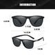 thumbnail image 2 of Los vidrios piloto del marco cuadrado forman las gafas de sol protectoras polarizadas, hechas de TR, TAC, 2 of 5