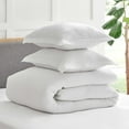 thumbnail image 2 of Levtex Home - Mills Waffle Bright White Duvet Cover Set - Twin Duvet Cover + Two Standard Pillow Cases - White Waffle Weave - Duvet Cover (68 x 88in.) and Pillow Case (26 x 20in.) - Cotton, 2 of 6