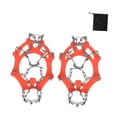 thumbnail image 2 of Crampones para zapatos Zulema Antideslizantes para correr Naranja L 26cmx15cm, 2 of 8