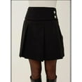 thumbnail image 6 of Pleated Mini Skirt with Pearl Detail, 6 of 6