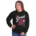 thumbnail image 5 of Supporter Breast Cancer Awareness BCA Women Crewneck Sweatshirt Brisco Brands S, 5 of 6