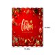 thumbnail image 3 of Set de cortinas de ducha de copo de nieve navideño rojo con 12 ganchos - Decoración de baño con purpurina Bokeh - Tela de poliéster lavable - 70x70 pulgadas, 3 of 6