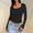 03-Black, variant on Womens Long Sleeve Shirts Fall Fashion Crop Tops Basic Layer Slim Fit Y2K Clothes 02-Beige M