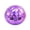 Purple, variant on LUZBLSM Purple Glitter Popping Bead Bun Squishy Toy 3.35 Inch, Slow Rising Squeeze Toy with Bamboo Steamer Basket, Soft Sensory Fidget for Kids Adults Stress Relief Party Favors