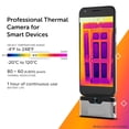 thumbnail image 2 of Infrared Thermal Imaging Camera for Smartphones 80x60 Thermal Resolution ,Easy to Use, 2 of 5