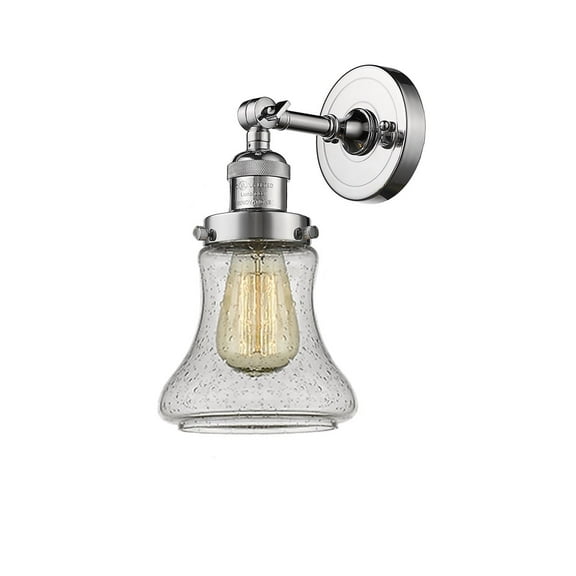 Innovations 1-LT Vintage LED Bellmont 6.5" Sconce - Polished Chrome - 203-PC-G194-LED