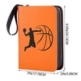 thumbnail image 3 of Ynlkorvg 400 Card Sport 4 Pocket Basketball Trading Cards Album Card Holder, 3 of 7