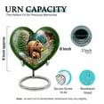 thumbnail image 2 of SABURIAL Bear Urn - Funeral Urn - Combo 3 - Large With 3 Inch Pack Of 4 - Human Remains Urns - Burial Decorative For Mom & Dad - Memorial Urns For Adult Human, 2 of 7
