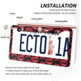 thumbnail image 4 of Coolnut Sexy Red Lips License Plate Frames 2 Packs,License Plate Covers,Universal Aluminum Tag Frame for Front and Rear Car Tags123 Home Decor, 4 of 6