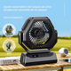 thumbnail image 2 of Ventilador de Camping Recargable USB Portátil con Luz LED BLOOSOM, 2 of 4