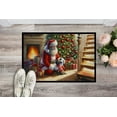 thumbnail image 2 of Carolines Treasures DAC4113MAT 18 x 27 in. Unisex French Bulldog & Santa Claus Doormat, 2 of 5
