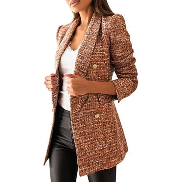 Free Assembly Girls Double Breasted Blazer, Sizes 4-18 - Walmart.com