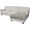 Beige/Beige, variant on General L Shape Sectional Couch Cover - Chaise Slip Cover Reversible Sofa Protector for Pets & Kids (Small, Gray/Gray)