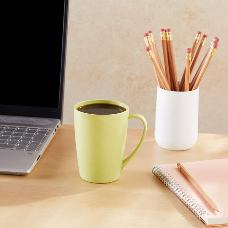 Okuna Outpost 6-Pack 12oz Wheat Straw Mugs, Unbreakable