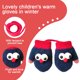 thumbnail image 3 of Manoplas para niños pequeños con cordones, guantes de invierno cálidos y elásticos con dedos completos Ormromra CPB-CJZ312-5, 3 of 5