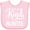 AD-Pink, variant on Inktastic Gift for Aunts | One of a Kind Auntie (white) Girls Baby Bib