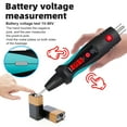 thumbnail image 4 of TFixol Dual-Purpose Voltage Analyzer with Live/Null Wire Detection, Leakage Current Test, and Socket Polarity Check for 12-300V AC, 1.5V/9V Battery Testing, and Multifunctional Electrical Diagnostics, 4 of 7
