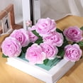 thumbnail image 4 of OIUR Simulated Flower Silk Peony Realistic Fake Flowers Artificial Flower Stems Decorative Silk Branches DIY Arrangements, 4 of 7