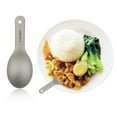thumbnail image 3 of Short Handle Titanium Spoon Ultralight Children Baby Spoon Outdoor Camping, 3 of 8