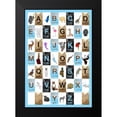 thumbnail image 2 of Perrenoud, Aubree 14x18 Black Modern Framed Museum Art Print Titled - Alphabet - Boys, 2 of 5