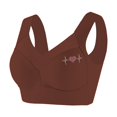 thumbnail image 1 of Grande Taille Sans Armature Débardeur en Dentelle sous-Vêtements Côtés Fins Côtés Seins Rassemblés Soutien-Gorge Ajustable, 1 of 7