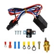 thumbnail image 1 of Speravity Relé de ventilador eléctrico para coche, 12V, encendido/apagado automático, interruptor de Control de termostato automotriz, mantenimiento Vehículos, repuestos y accesorios Mis Speravity VI017687-00B, 1 of 6