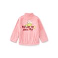 thumbnail image 3 of Dr. Seuss The Grinch Girls' Front Back Graphic Quarter Zip Fleece Pullover, Sizes 4-16, 3 of 3