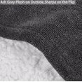 thumbnail image 2 of Flyingstar Oversized Hoodie Blanket,Cozy Reversible Oversized Sweatshirt for Adults Women Men And Teens Boy Girl,Ash, 2 of 7
