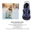thumbnail image 3 of Abrigo para Perro a Prueba de Viento Cálido y Ajustable de Algodón para Exteriores con Capucha Ropa para Clima Frío Otoño e Invierno ANGGREK  Otros, 3 of 8