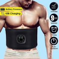 thumbnail image 1 of Abdomen eléctrico que adelgaza el cinturón Abdominal Cuerpo Cintura Banda Estimulador muscular Fitness Fat Burn Feliz Sencillez, 1 of 5