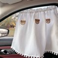 thumbnail image 2 of 2 cortinas con ventosa para coche con dibujos animados, parasol para ventana lateral, protección UV para niños y bebés, 2 of 5